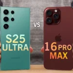 16 Pro Max vs Samsung’s Galaxy S25