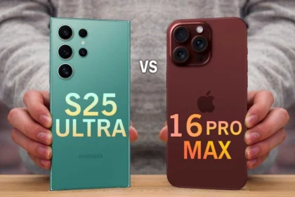 16 Pro Max vs Samsung’s Galaxy S25